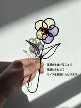 画像をギャラリービューアに読み込む, カラフルパンジー｜wire art Niko（ワイヤーアートニコ）
