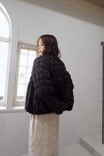 画像をギャラリービューアに読み込む, shirring short down coat｜Mistletoe（ミソルト）
