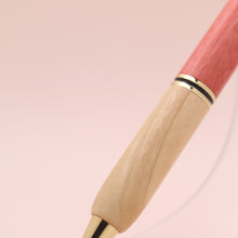 画像をギャラリービューアに読み込む, ピンクアイボリー×キンモクセイ　木軸ミニボールペン｜Wood Time Factory（ウッドタイムファクトリー）
