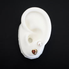 画像をギャラリービューアに読み込む, garnet heart pierce ピアス｜LUNACHIC（ルナシック）
