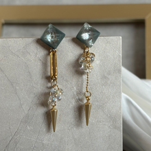 画像をギャラリービューアに読み込む, meteora -メテオーラ-　ゴールド　２wayピアス・イヤリング｜Nerofilo（ネロフィーロ）
