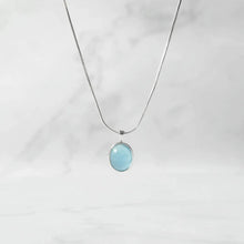 画像をギャラリービューアに読み込む, アクアマリン ペンダント ネックレス（シルバー925）｜SMUK（スムーク）
