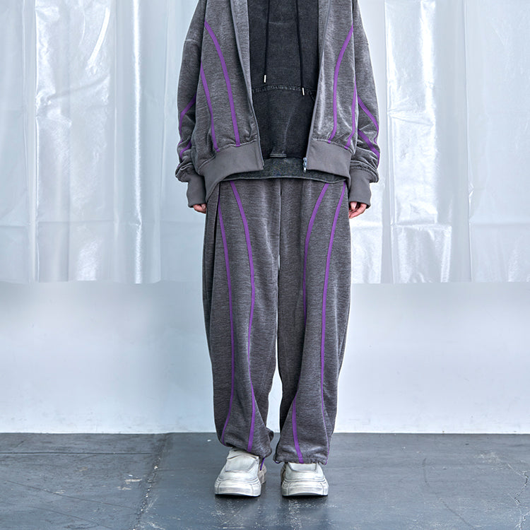 カーブライン トラック パンツ｜Nora Lily（ノラリリー）