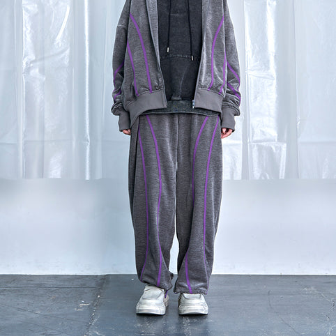 Nora Lily カーブライン トラック パンツ｜Nora Lily（ノラリリー）