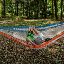 画像をギャラリービューアに読み込む, クイーンベッドハンモック 彩（Queen Bed Hammock）手編み｜caravel works（カラベルワークス）
