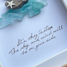 画像をギャラリービューアに読み込む, 空も風も貴方の味方【シーグラスアート】｜umihana（ウミハナ）
