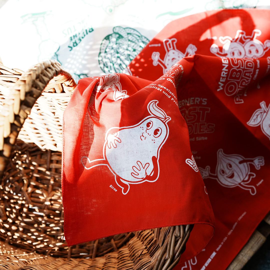 バンダナ01 レッド｜DAILYCHOP DESIGN STORE（デイリーチョップ