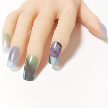 画像をギャラリービューアに読み込む, サイズの選べる半硬化ジェルネイルシール【Gel Nail Stickers 006 Alcohol ink : Gradation】｜ENCHANT（エンチャント）
