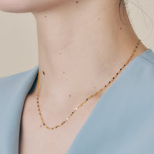 画像をギャラリービューアに読み込む, Petal Chain Necklace(42/43cm)＿ペタル チェーン ネックレス｜Fujikoshi Jewelry（フジコシジュエリー）
