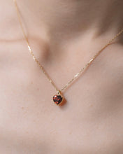 画像をギャラリービューアに読み込む, &quot;Heart&quot; necklace(GOLD/GARNET)｜Scat（スキャット）
