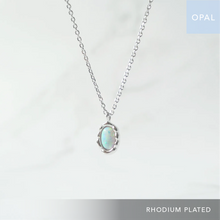 画像をギャラリービューアに読み込む, オパール ネックレス（シルバー925／ロジウムプレーティング）｜SMUK（スムーク）
