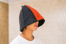 画像をギャラリービューアに読み込む, 今治サウナハット【赤×黒】｜Saunarior（サウナリア）
