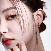 画像をギャラリービューアに読み込む, Linked Calm Hoop pierce｜Lyvi（ライヴィ）
