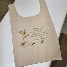 画像をギャラリービューアに読み込む, マルシェバッグ　sunbathing｜neko（ネコ）
