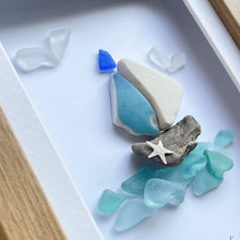 画像をギャラリービューアに読み込む, 空も風も貴方の味方【シーグラスアート】｜umihana（ウミハナ）
