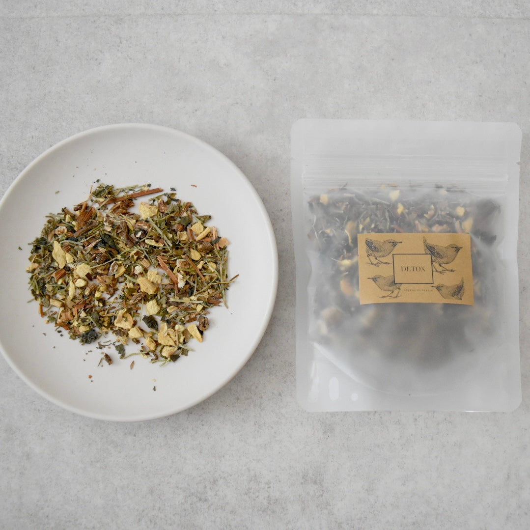 original herb tea / detox (leaf 30g)｜perché de serein（ペルシェ　ドゥ　スラン）