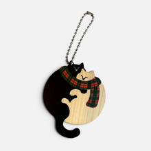 画像をギャラリービューアに読み込む, クリスマス限定　ねこギフトセット【グリーン】Ten＆O Art+Craft（テンアンドオー　アートクラフト）
