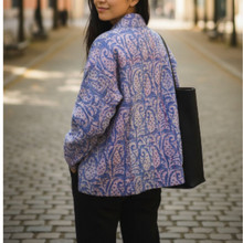 画像をギャラリービューアに読み込む, &quot;pink ripples&quot;  vintage kantha jacket/ヴィンテージカンタジャケット｜ananyaﾕｲｲﾂﾑﾆ（アナンヤユイイツムニ）
