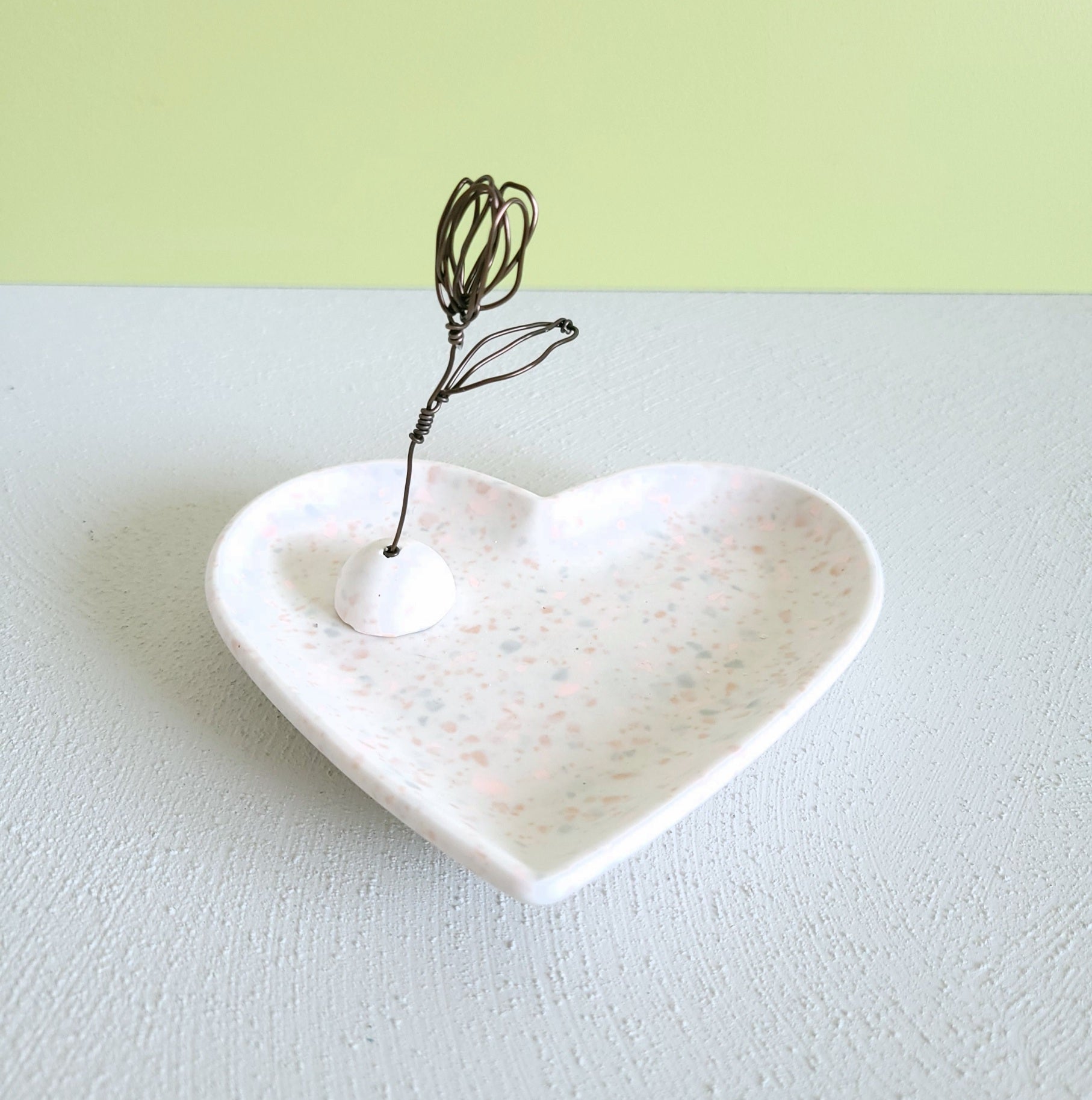 Simple Tray 《heart - pink - 》｜TOIRO DE（トイロ）