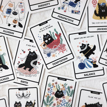 画像をギャラリービューアに読み込む, SZIAOREO Black Cat Oracle Deck｜SZIAOREO ARTWORKS（シアオレオアートワークス）
