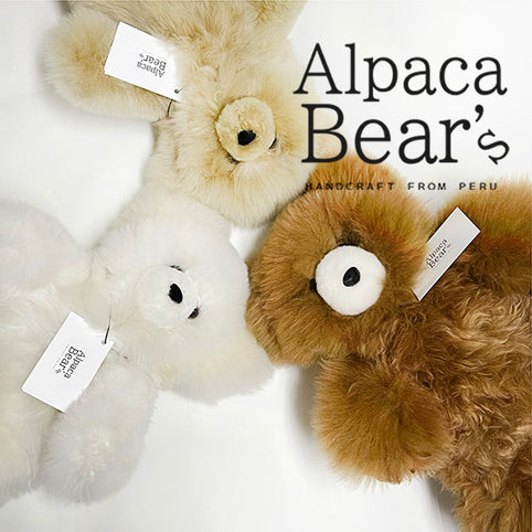 Alpaca Bear's 【Big】 アルパカベア  テディベア ぬいぐるみ｜Alpaca Bear's（アルパカベアーズ）
