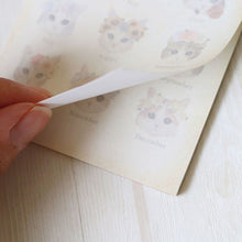画像をギャラリービューアに読み込む, メモパッド fleurs&amp;chats｜とことこサーカス
