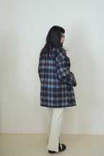 画像をギャラリービューアに読み込む, check mohair  coat｜Mistletoe（ミソルト）
