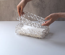 画像をギャラリービューアに読み込む, 靄 -MOYA- ティッシュケース ときわ（グリーン）
