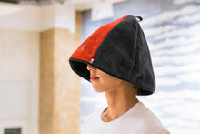 画像をギャラリービューアに読み込む, 今治サウナハット【赤×黒】｜Saunarior（サウナリア）
