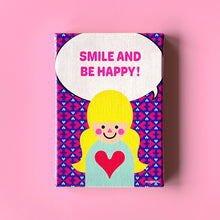 画像をギャラリービューアに読み込む, キャンバスプリント HEARTic GIRLs Canvas Print  “SMILE AND BE HAPPY!” 【期間限定】｜asugatic（アシュガティック）

