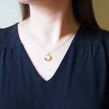 画像をギャラリービューアに読み込む, 三日月ムーン×スター誕生石ネックレス｜SAKURA jewelry（サクラジュエリー）
