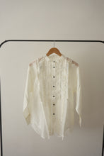 画像をギャラリービューアに読み込む, frill sheer blouse｜Mistletoe（ミソルト）
