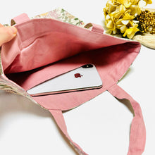 画像をギャラリービューアに読み込む, ウェーブタックトートバッグ（オールドローズ）｜Nikomatch（ニコマッチ）
