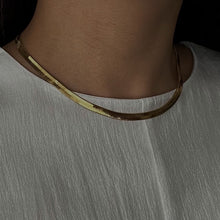 画像をギャラリービューアに読み込む, Wide Snake Chain Necklace｜UNIDRE（ユニドレ）
