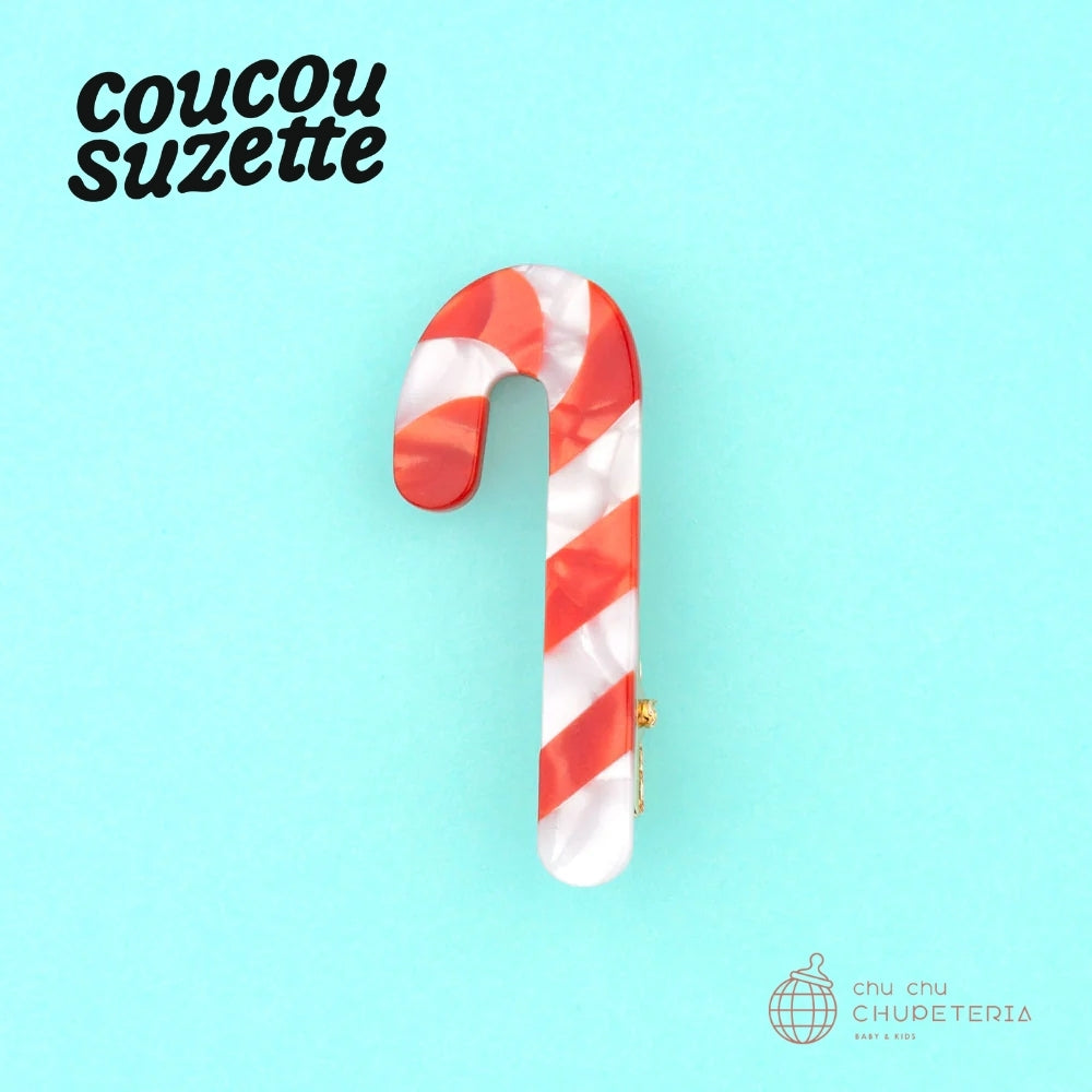 【Coucou Suzette】Candy Cane Hair Clip｜CHUPETERIA（チュペテリア）