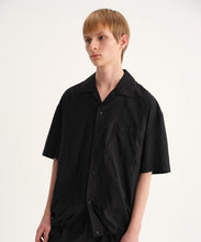 画像をギャラリービューアに読み込む, Shadow Stripe Open-Collar Short-Sleeve Shirt (POPUP 限定)｜MODE COMMUTER（モードコミューター）

