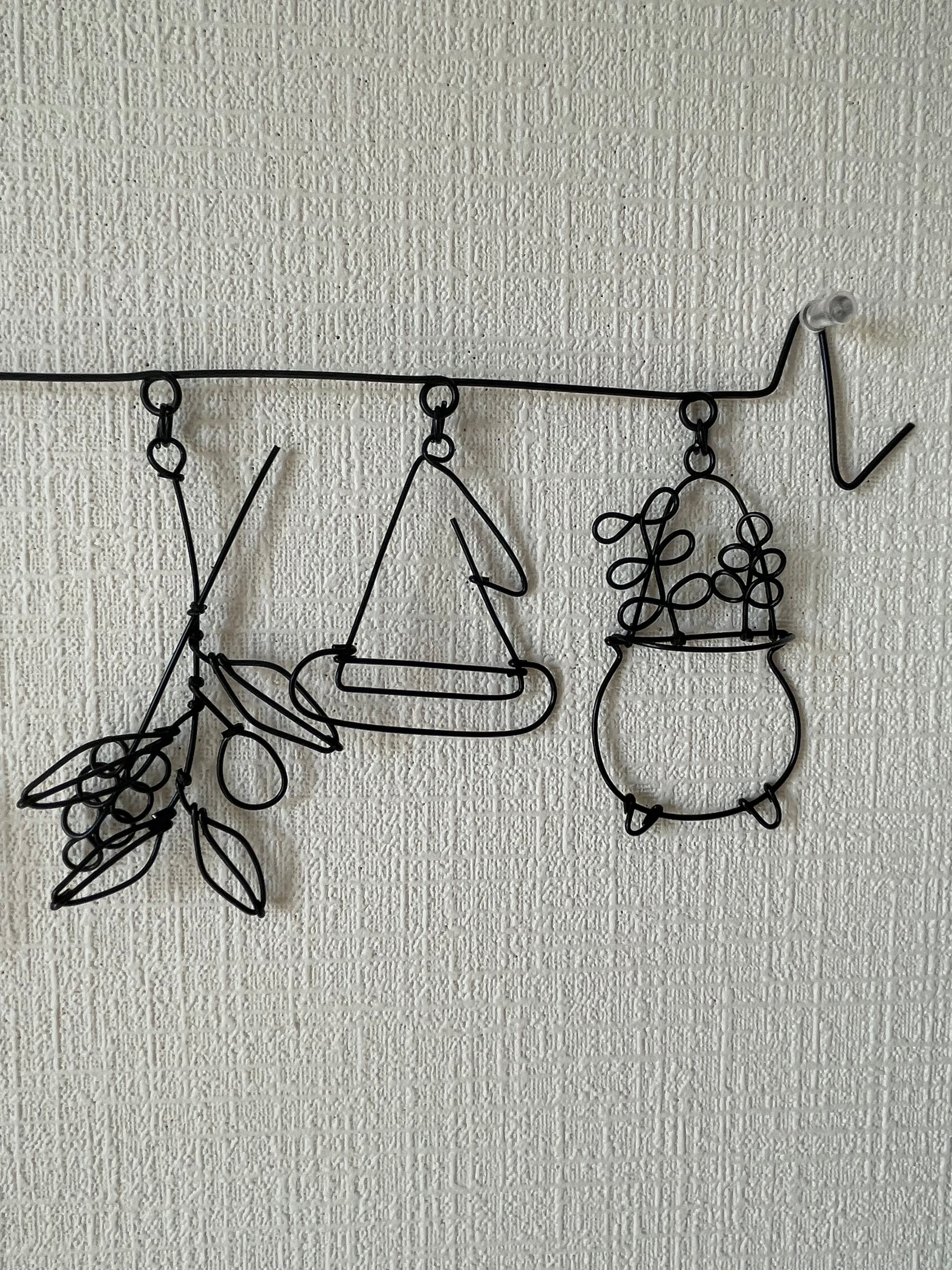 ハロウィンガーランド｜wire art Niko（ワイヤーアートニコ