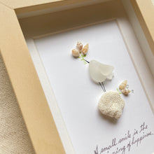 画像をギャラリービューアに読み込む, 幸せの始まり【シーグラスアート】｜umihana（ウミハナ）
