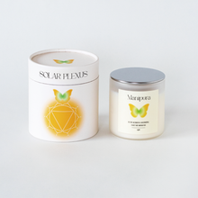 画像をギャラリービューアに読み込む, 【ウッド芯】第３チャクラキャンドル【SOLAR PLEXUS】｜eight（エイト）
