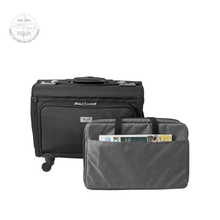 画像をギャラリービューアに読み込む, DESIGN 4 PILOTS Pilot Case AIRLINER Black フライトバック パイロットケース 4輪｜Skyart JAPAN（スカイアートジャパン）
