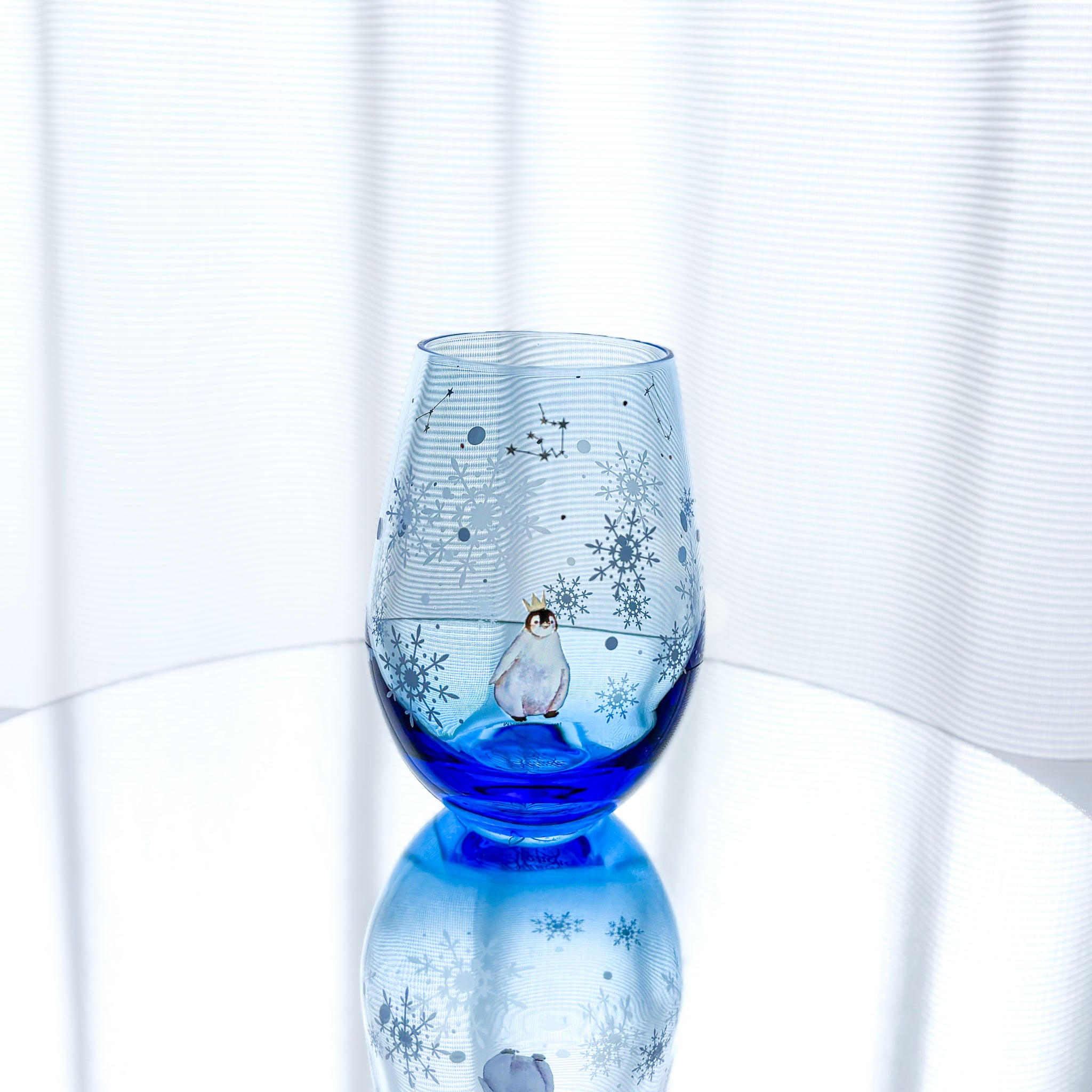 星降る夜のペンギングラス｜Blanche Neige By ちょこにゃん
