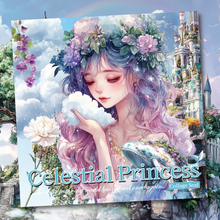 画像をギャラリービューアに読み込む, CelestialPrincessコラージュシール｜nene_hope_heart（ネネホープハート）
