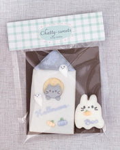 画像をギャラリービューアに読み込む, プチプレゼントに♡ハロウィンハウスとミニウサギ｜Chatty-sweets（チャティースイーツ）
