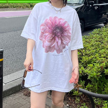 画像をギャラリービューアに読み込む, flower print big T-shirt｜BLOOMING CHARM（ブルーミングチャーム）
