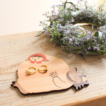 画像をギャラリービューアに読み込む, どうぶつの木製プレート＆コースター【おおかみ】｜Ten＆O Art+Craft（テンアンドオー　アートクラフト）
