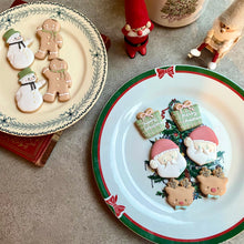 画像をギャラリービューアに読み込む, スノーマンとジンジャーマンフレンズ｜sumirecookies（スミレクッキーズ）
