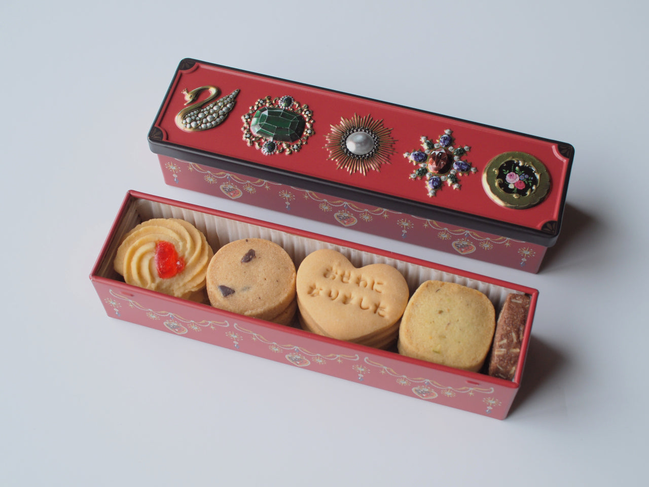 ビジュークッキー缶（おせわになりました）｜I BAKE（アイベイク）