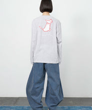 画像をギャラリービューアに読み込む, 【期間限定】ドローイング ネコ ロンTee｜Nora Lily（ノラリリー）
