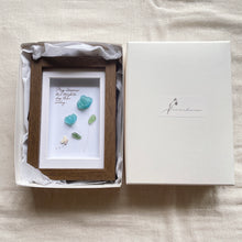 画像をギャラリービューアに読み込む, 明日が輝く1日でありますように【シーグラスアート】｜umihana（ウミハナ）
