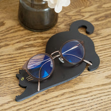 画像をギャラリービューアに読み込む, 猫雑貨・木製プレート＆コースター【ねこまみれロング　のびる・黒】｜Ten&amp;O
